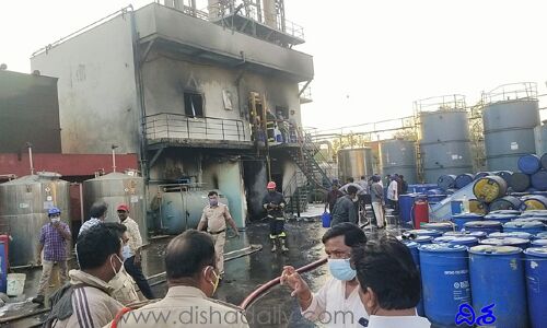 ఎరిన్ లైఫ్ సైన్సెస్ పరిశ్రమలో అగ్నిప్రమాదం