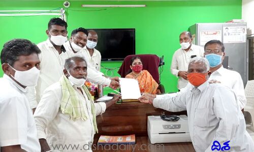 భూమి పత్రాలు లేవు.. మిల్లు యజమానిపై చర్యలు తీసుకోండి