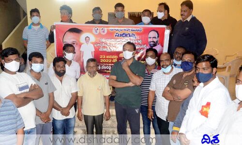 34 ఏళ్లు పూర్తి చేసుకున్న ఎమ్మెల్యే మార్నింగ్ వాక్