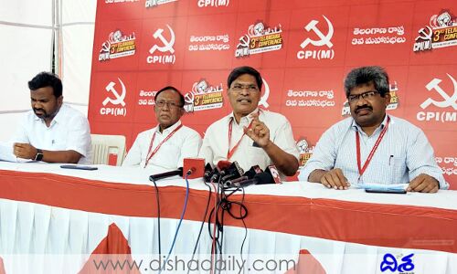 బీజేపీని నిలువ‌రిస్తాం, టీఆర్ఎస్‌ను అడ్డుకుంటాం: CPM