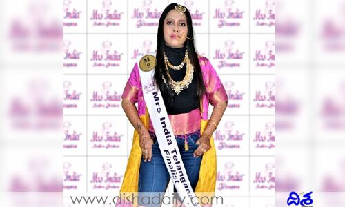 మిసెస్​అందాల పోటీల్లో రాణించిన సుధాదేవి