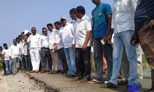 నాసిరకంగా అభివృద్ధి పనులు.. కోట్ల ప్రజాధనం వృథా