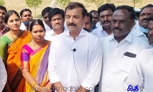 అభివృద్ధి జరగాలంటే అధికార పార్టీతోనే సాధ్యం: ఎంపీ కొత్త ప్రభాకర్ రెడ్డి