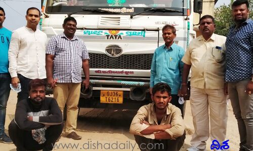 అక్రమంగా తరలిస్తున్న రేషన్ బియ్యం పట్టివేత!
