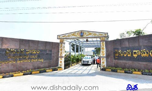 సకల సౌకర్యాలతో కాప్రా సర్కిల్ మల్లాపూర్ వైకుంఠదామం