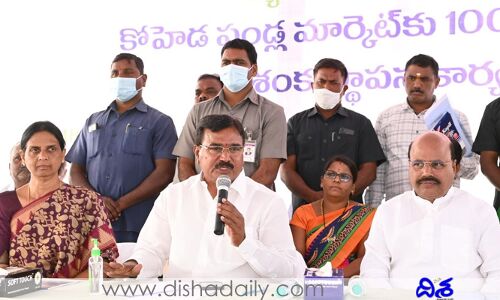 ఆ జిల్లాలో అంత‌ర్జాతీయ స్థాయిలో ఫ్రూట్ మార్కెట్‌!