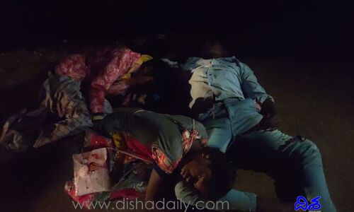 ఘోర రోడ్డు ప్రమాదం.. ఒకరు మృతి