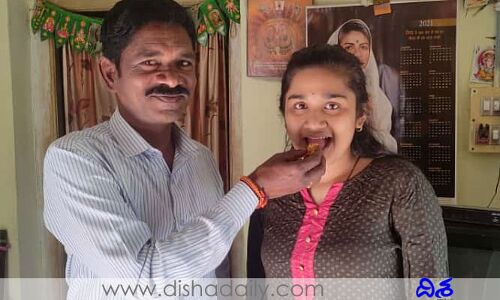 ఉక్రెయిన్ నుండి స్వగ్రామానికి చేరుకున్న కుంటాల యువతి