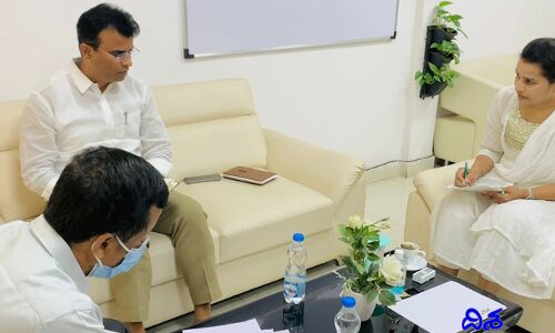 ప్రణాళికతో అభివృద్ధి పనులు చేయాలి: ఎమ్మెల్యే కేపీ వివేకానంద్