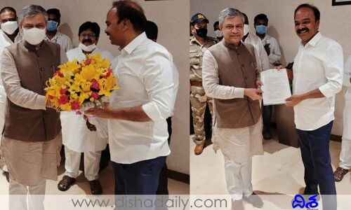 రైల్వే మంత్రిని కలిసిన చేవెళ్ల ఎంపీ రంజిత్ రెడ్డి