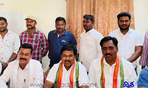 ఆయనకు కాంగ్రెస్ పార్టీకి ఎలాంటి సంబంధం లేదు : మాజీ ఎమ్మెల్యే వంశీ కృష్ణ