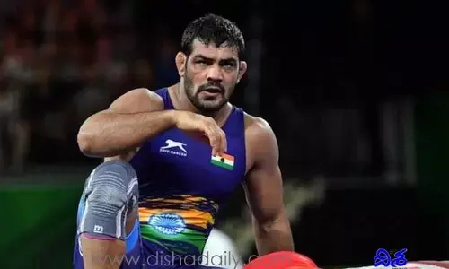రెజ్లర్ సుశీల్ కుమార్‌తో తిహార్ ఖైదీలకు రెజ్లింగ్‌‌పై శిక్షణ