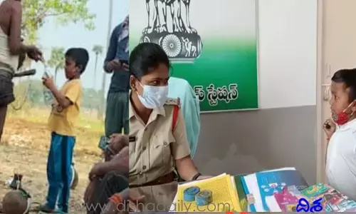 ఈ బుడ్డోడి రూటే వేరు.. నిన్న సర్ మీద కేసు.. నేడు తాటివనం‌లో కల్లు..
