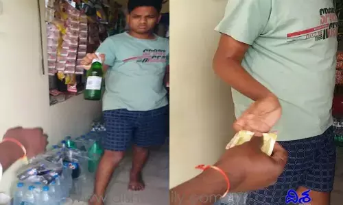 తాగునీటి నల్ల లాగా కాలనీల్లో పదుల కొద్దీ బెల్టు షాపులు.. ట్రాలీలో మద్యం సరఫరా చేస్తున్న యజమానులు