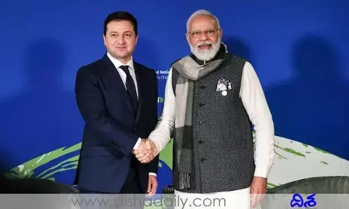 జెలెన్‌స్కీతో ప్రధాని ఫోన్ సంభాషణ.. భారత్‌కు జెలెన్‌స్కీ కృతజ్ఞతలు