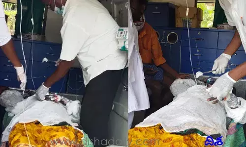 ఆ పని చేసిన కొడుకులు.. పోలీస్టేషన్లో మహిళ ఆత్మహత్యాయత్నం