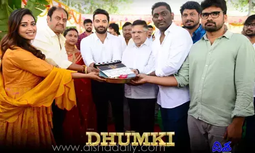 దమ్కీ ఇస్తానంటున్న విశ్వక్ సేన్.. న్యూ ప్రాజెక్ట్ షురూ