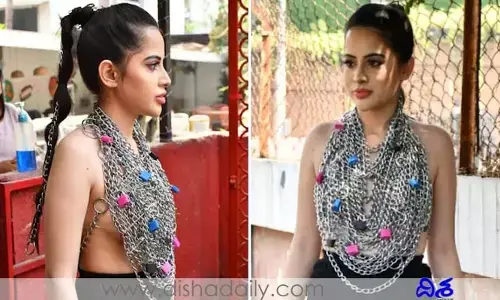 ఉర్ఫీజావెద్ టాప్‌లెస్‌ ఇనప డ్ర‌స్‌!! హాట్ వీడియోకు హీట్ కామెంట్స్‌