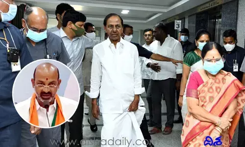 కేసీఆర్ త్వరగా కోలుకోవాలి: బండి సంజయ్