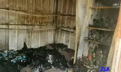 కిరాణం దుకాణంలో ఘోర అగ్నిప్రమాదం..