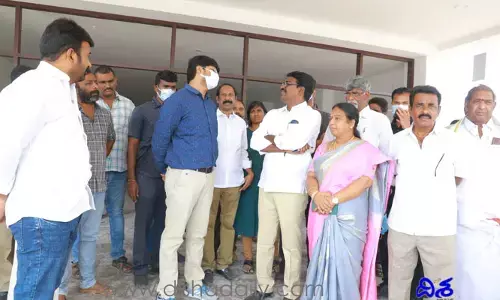 ప్రారంభోత్సవానికి సిద్ధమైన నూతన కార్పొరేషన్ కార్యాలయం..