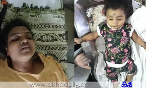 దారుణం.. కొడుకు గొంతు కోసి.. నాలుగో అంతస్తు నుంచి దూకిన తల్లి