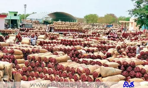 ఎనుమాముల‌లో  దేశీ మిర్చికి ఊహించని ధర.. బంగారంతో పోటీ పడి మరీ..