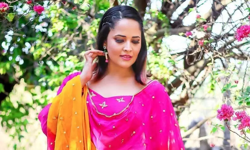 Anasuya Bharadwaj Beautiful Photoshoot Stills From Jabardasth show Anasuya Bharadwaj Beautiful Photoshoot Stills From Jabardasth show
