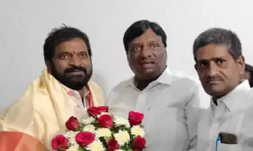 మంత్రికి శుభాకాంక్షలు తెలిపిన ఎమ్మెల్యే