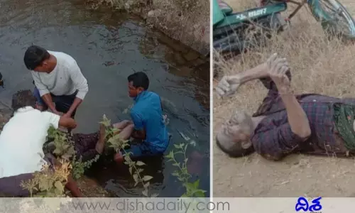 విషాదం.. కాలువలో పడి వ్యక్తి మృతి