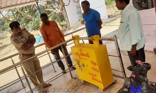 పోసానిపేట్ ఆలయంలో చోరీ