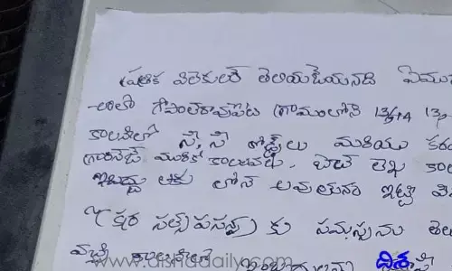 మరోసారి గెలిపిస్తే సమస్యలను పరిష్కరిస్తా..  తెగేసి చెప్పిన సర్పంచ్