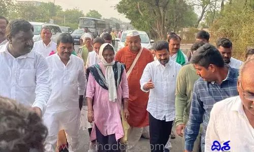 ఉద్యమానికి 75 ఏళ్లు.. రేవంత్ రెడ్డి పాదయాత్ర
