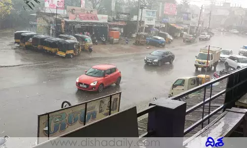శంకర్‌పల్లిలో ఈదురుగాలులతో కూడిన భారీ వర్షం