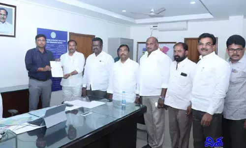 నియోజకవర్గ సమస్యలపై కలెక్టర్‌కు ఎమ్మెల్యే వినతి