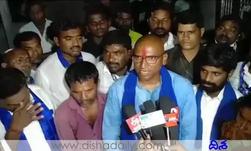 శరణ్య కుటుంబాన్ని పరామర్శించిన ఆర్‌ఎస్పీ