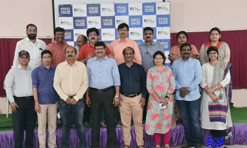 కొలువుదీరిన ప్రెస్ క్లబ్ కొత్త కార్యవర్గం