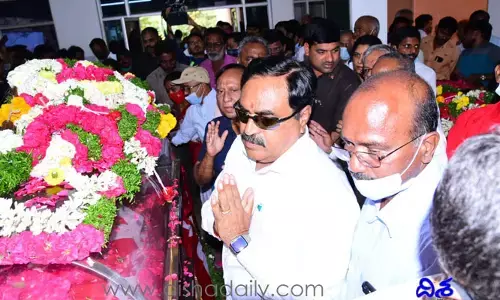 ఆమె జీవితం మహిళా లోకానికి, ఉద్యమాలకు ఆదర్శం : మంత్రి ఎర్రబెల్లి