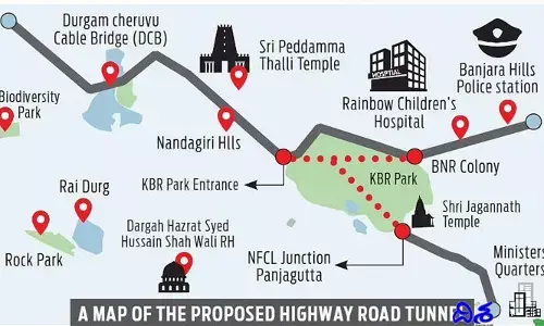 దేశంలోనే అతి పొడవైన సొరంగమార్గం హైదరాబాద్‌లో..?