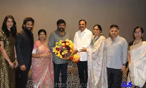 అల్లు అర్జున్‌కి తన మామయ్య ఘన సత్కారం.. ఎందుకంటే ?