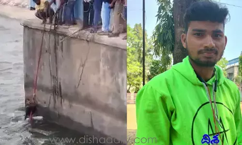 సాగర్ కాల్వలో‌కి దూకి.. ప్రేమికుల ఆత్మహత్యాయత్నం