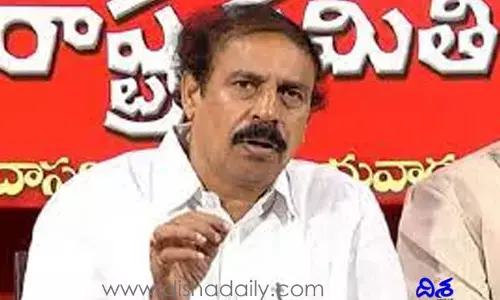రాయలసీమ అభివృద్ధి పై చర్చకు సిద్ధమా: సీపీఐ రామకృష్ణ సవాల్