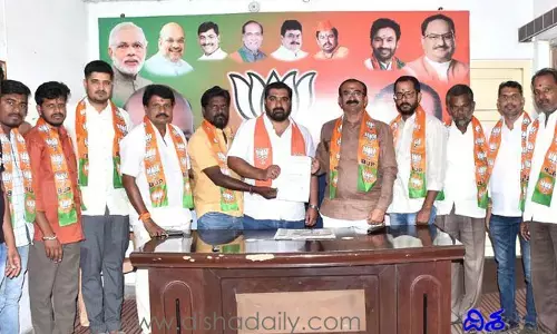 బీజేపీ సంగారెడ్డి పట్టణ అధ్యక్షుడిగా రవిశంకర్