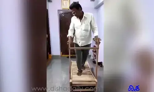 నెట్టింట్లో చ‌క్క‌ర్లుకొడుతున్న చెక్క ట్రెడ్‌మిల్‌... కేటీఆర్ దాకా పాకింది!