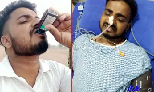 సూపర్ వాస్మాల్ తాగి ఆత్మహత్యాయత్నం.. తాండూరు పోలీసులే కారణం?