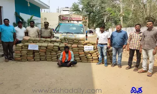 రూ.1 కోటి విలువ చేసే గంజాయి పట్టివేత