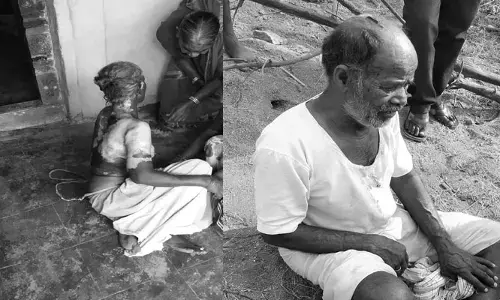 ఘోరం.. తండ్రిని కొట్టి తల్లిపై పెట్రోల్ పోసి నిప్పంట్టించిన కొడకు