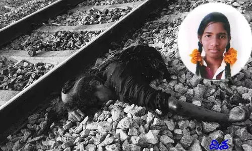 బట్టలు కొనుక్కోవడానికి వెళ్లిన యువతి.. రైలు పట్టాలపై..