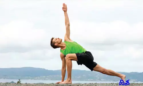 Yoga tip.. కీళ్లనొప్పులకు పార్శ కోణాసనంతో చెక్
