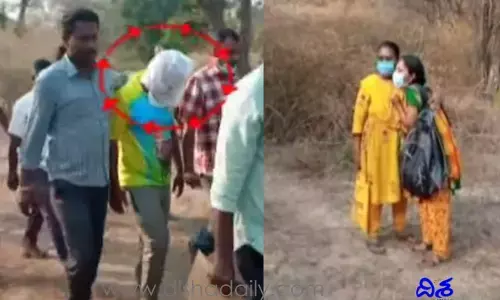 దారుణం.. బ్రతికుండగానే భార్యను పూడ్చిపెట్టిన భర్త